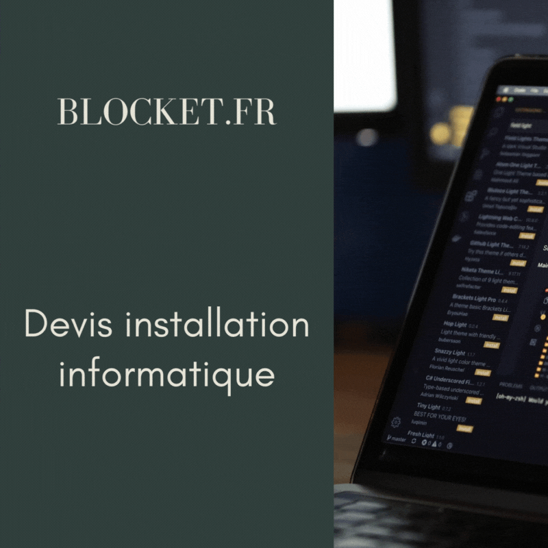 Devis installation informatique