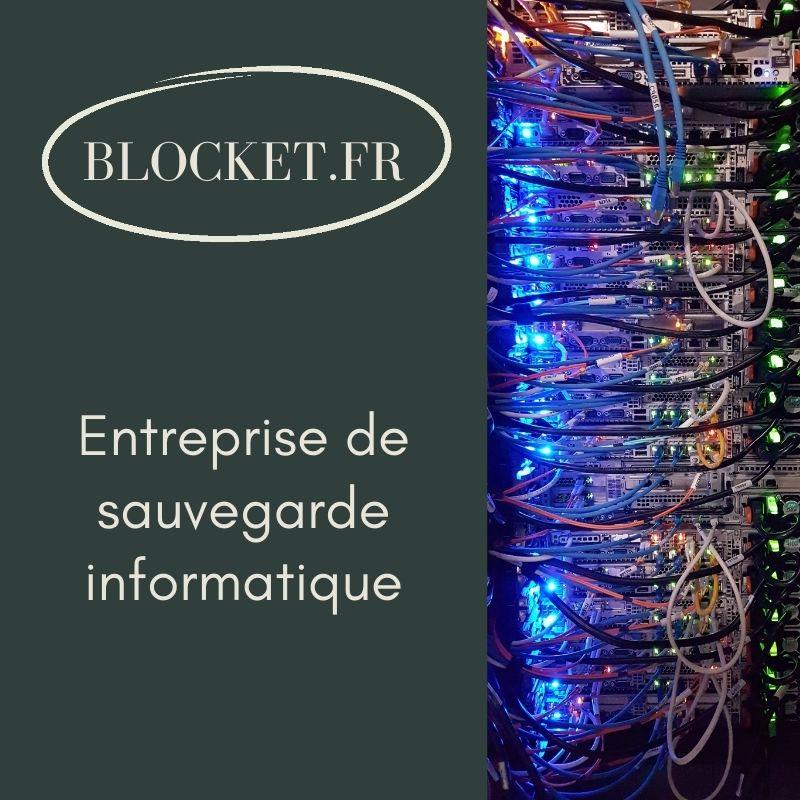 Entreprise de sauvegarde informatique
